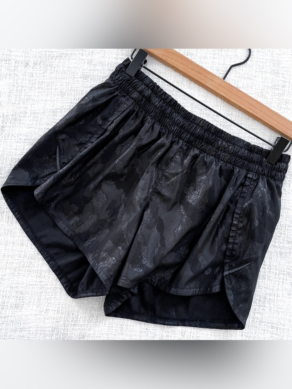 Athleta running shorts.